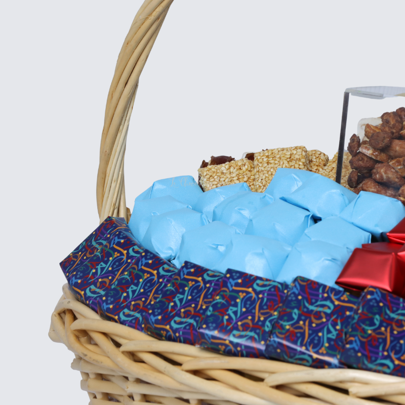 Ramadan eid designed chocolate & sweets extra large basket
