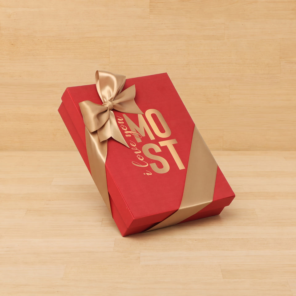 I love you most designed 12P premium chocolate gift box