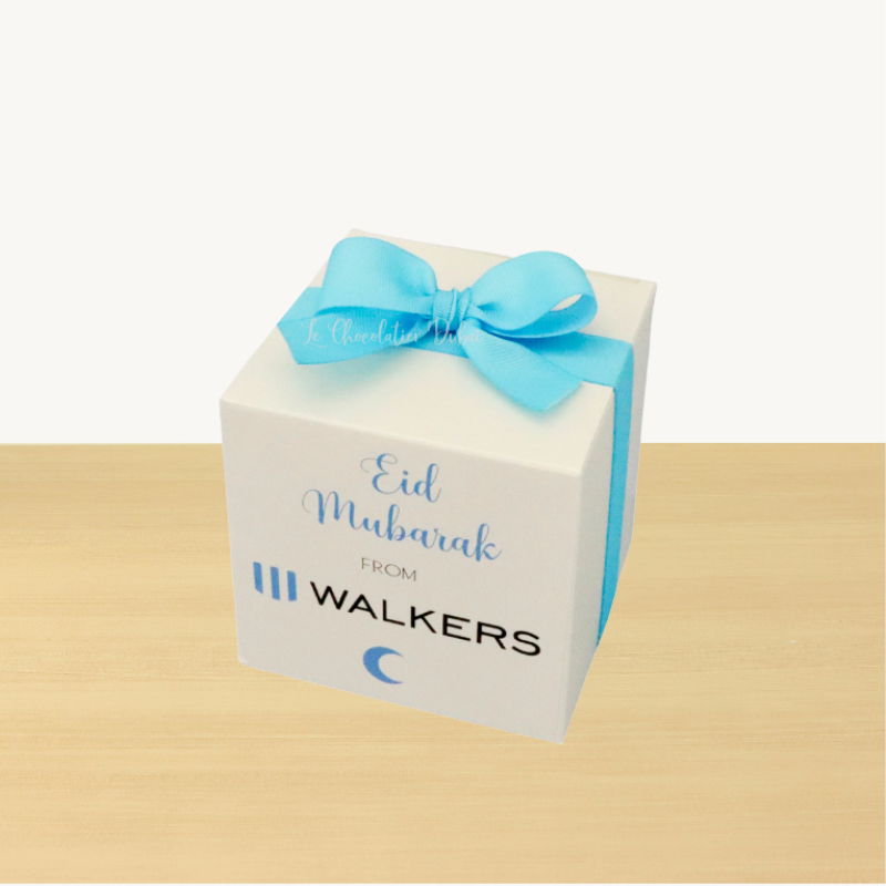 Corporate customized chocolate soft printed box