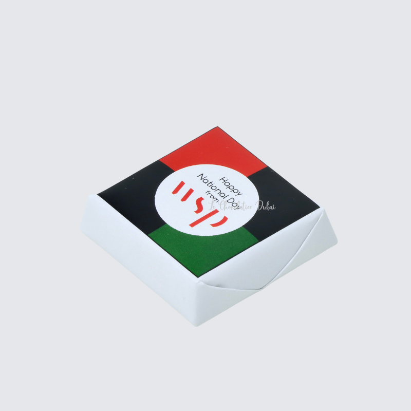 Corporate national day designed branded loose chocolate