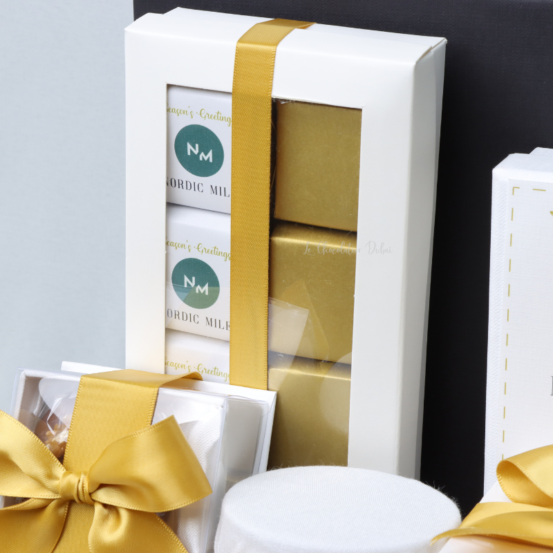 Corporate customized premium chocolate and sweets large hamper