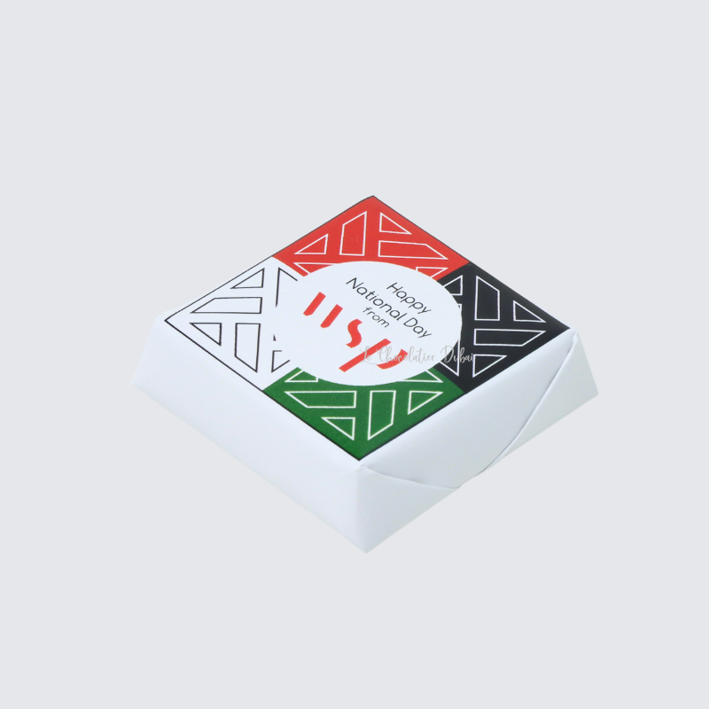 Corporate national day designed branded loose chocolate