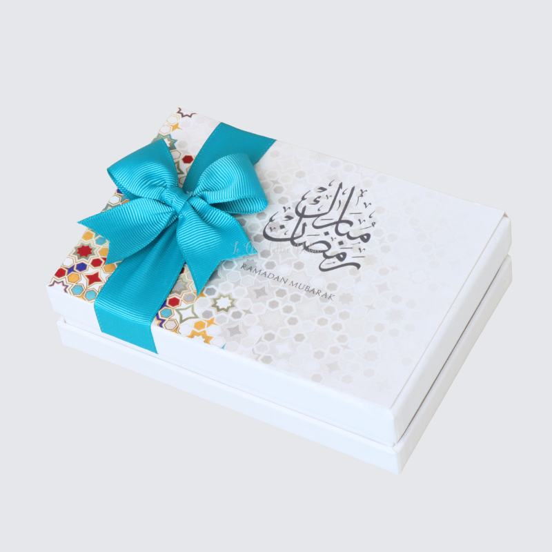 Set of 20 Ramadan designed premium chocolate hard box