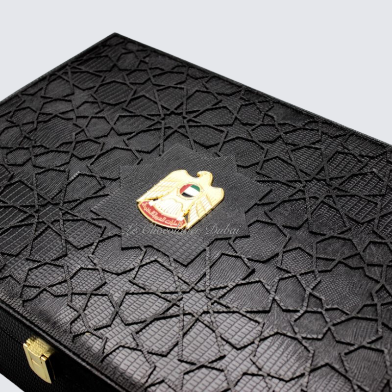 National day uae flag designed chocolate box