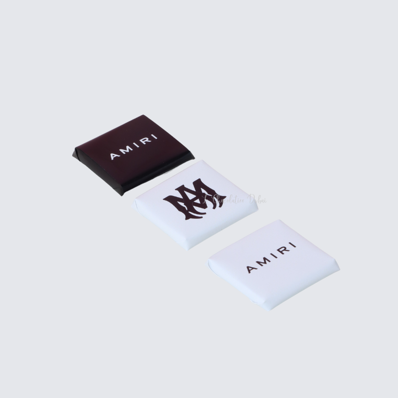 Corporate branded thin loose premium chocolate