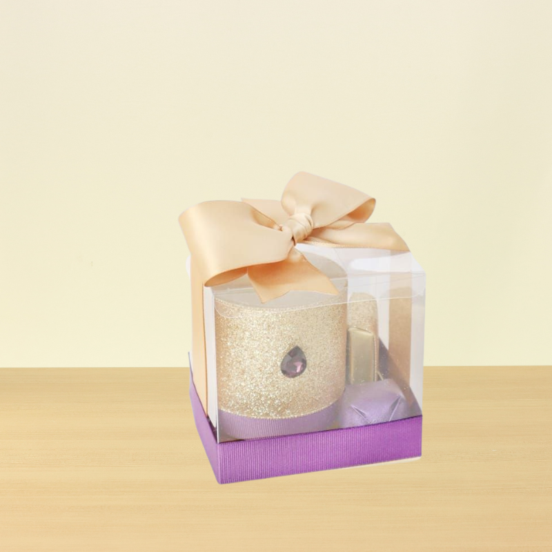 Set of 20 Diwali candle and chocolate giveaway