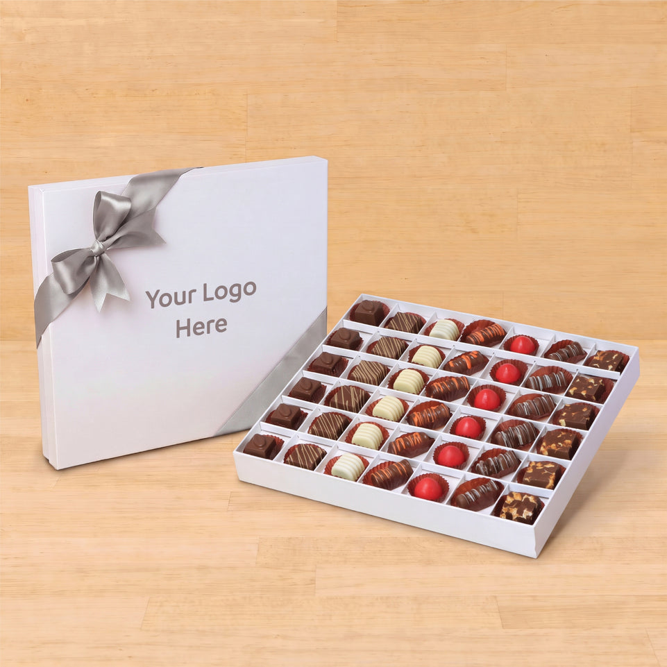 Corporate customized premium chocolate 42P hard box