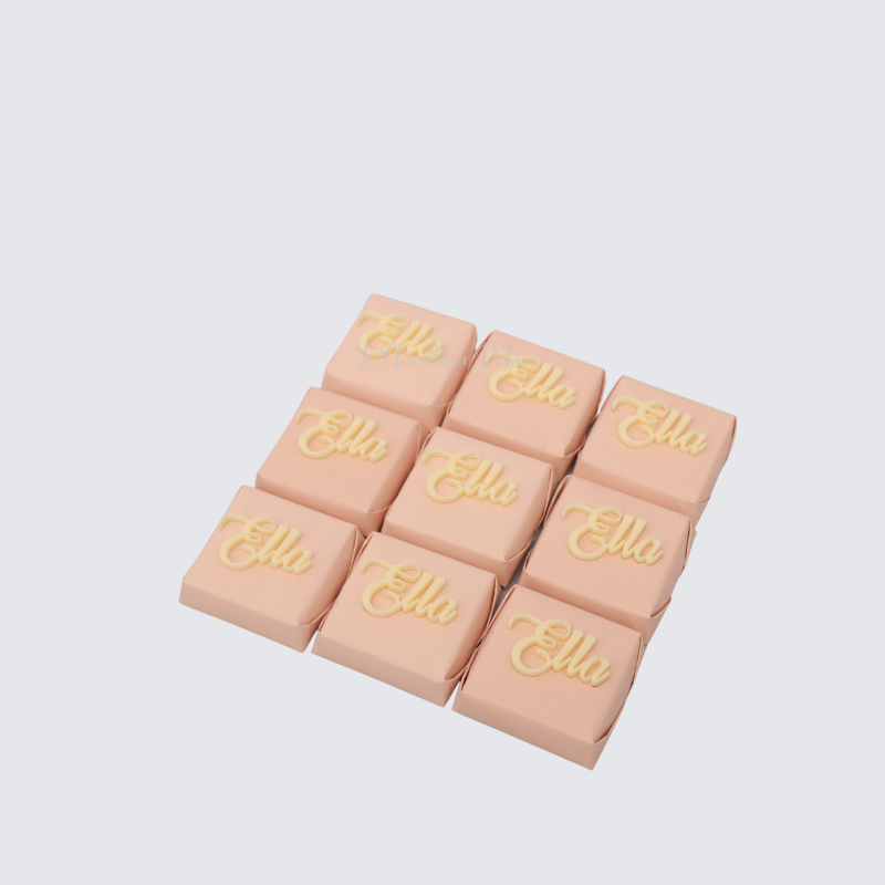 Acrylic Name personalized premium chocolate