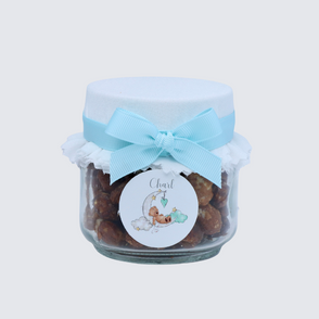 Set of 20 Baby boy personalized caram...