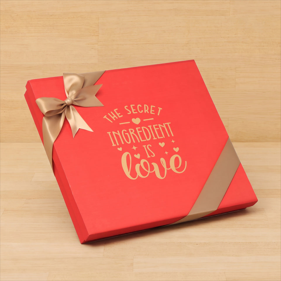 The secret ingredient love designed 42P premium chocolate gift box