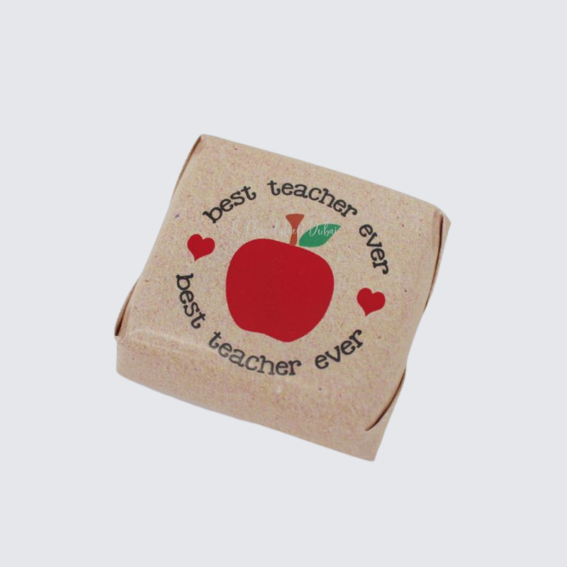 "Best teacher ever" premium loose chocolate