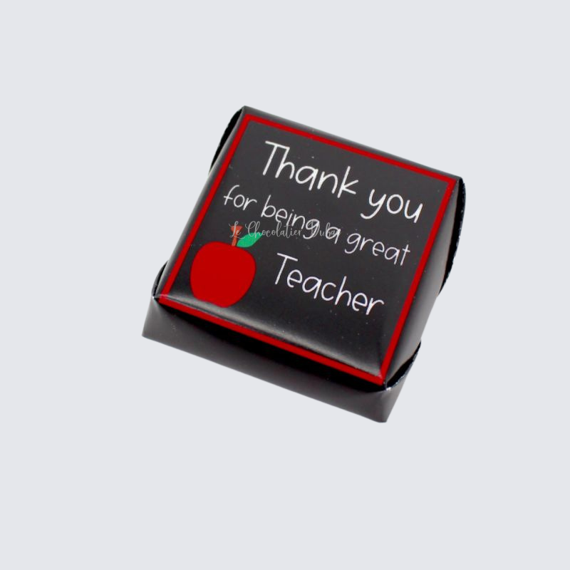 "Thank you for being a great teacher" premium loose chocolate