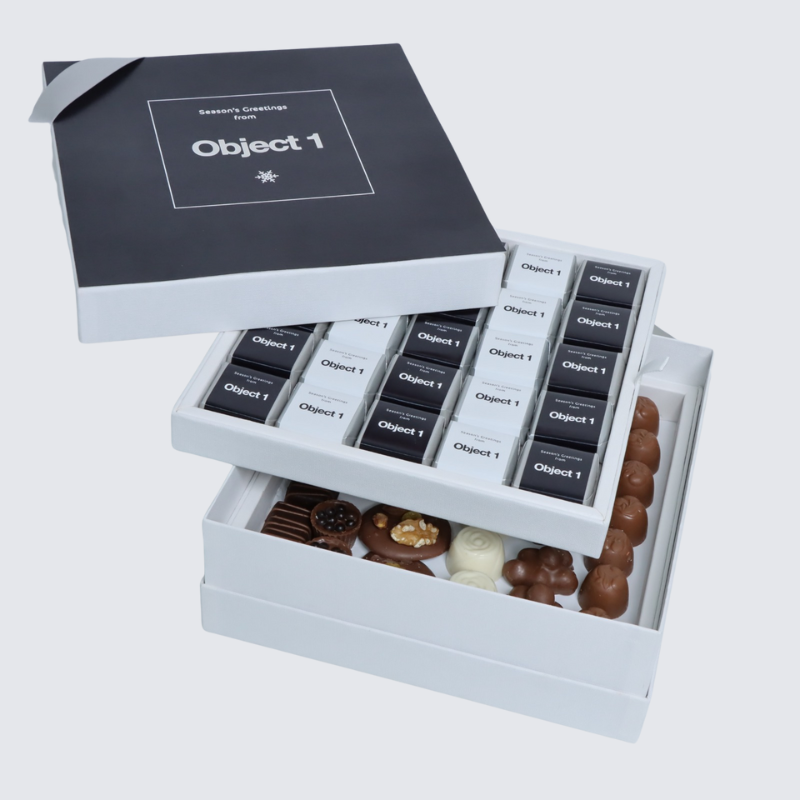 Corporate customized premium chocolate hard box