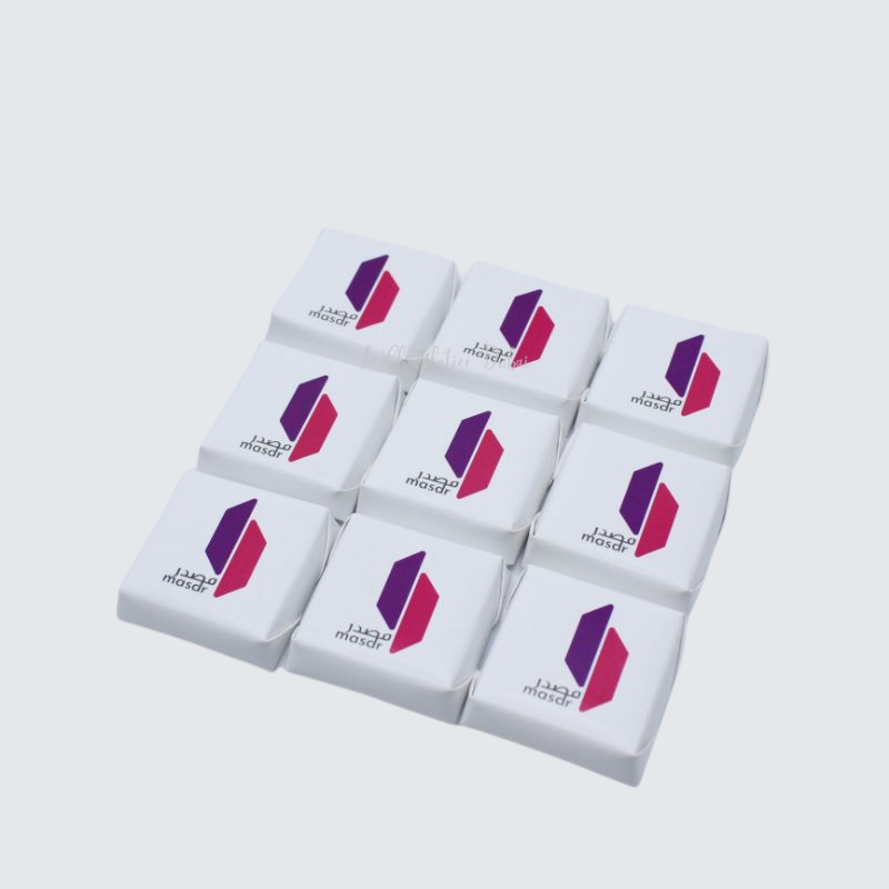 Corporate branded chocolate