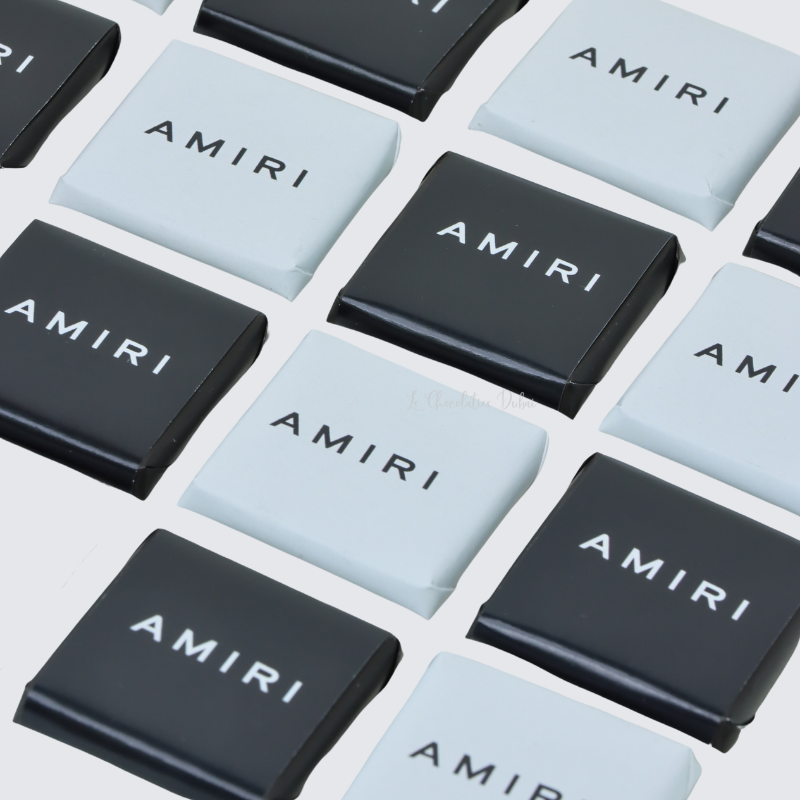 Corporate branded thin loose premium chocolate