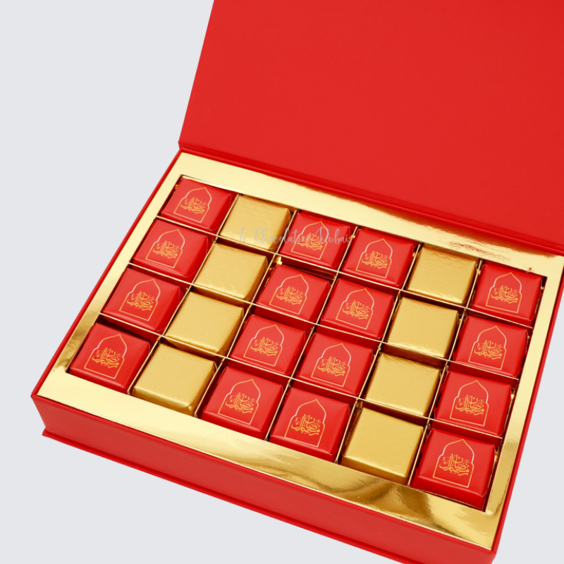 Ramadan designed chocolate magnetic box