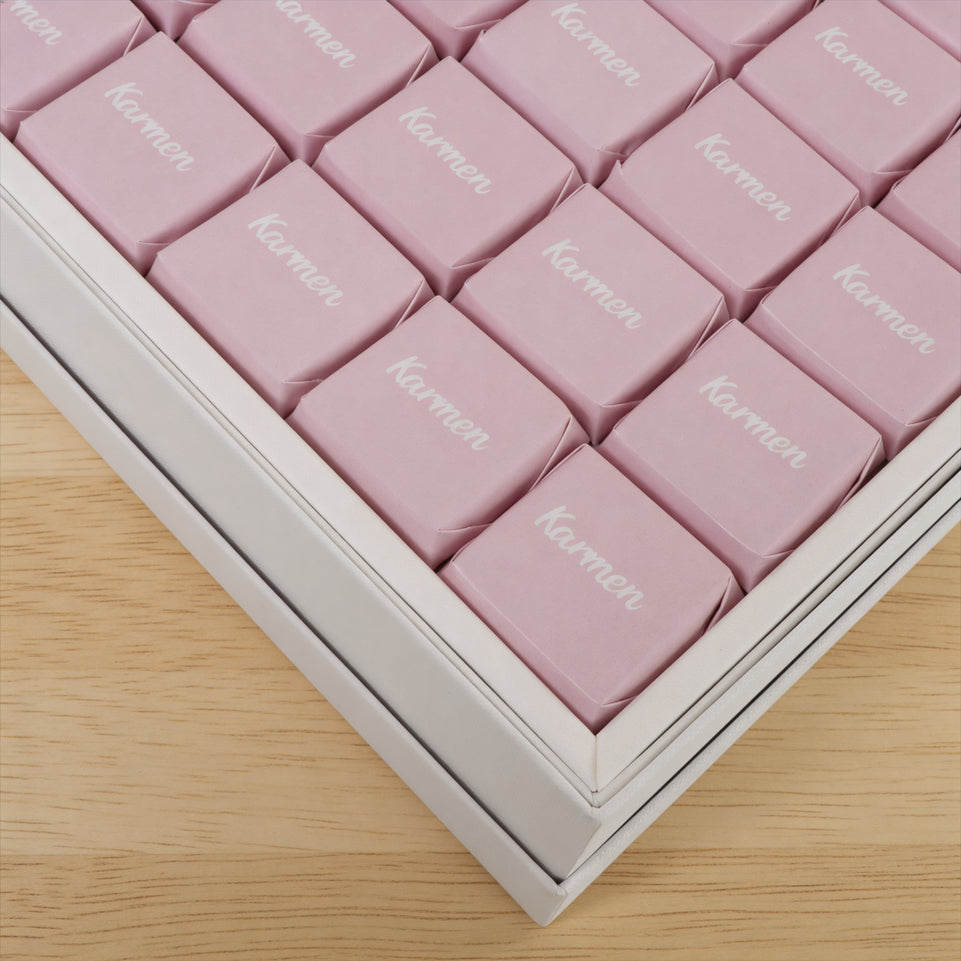 Baby girl personalized designed chocolate hard box
