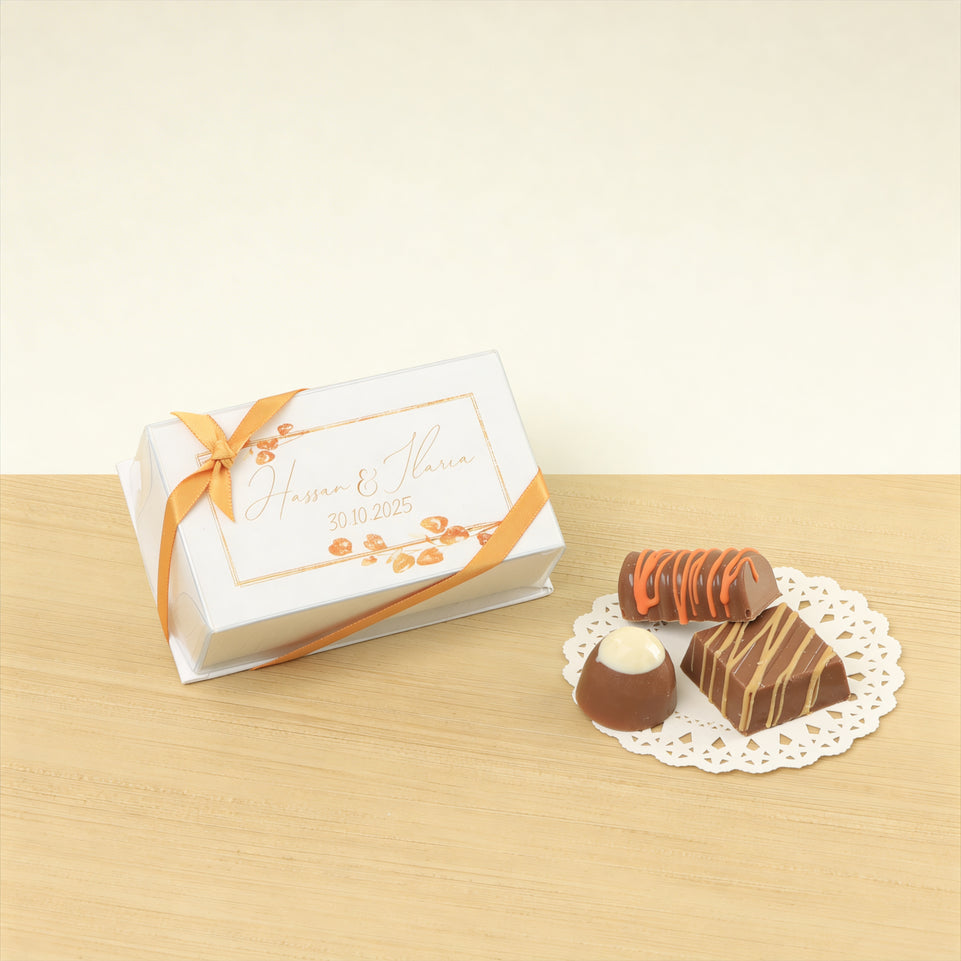 Set of 20 bridal designed premium chocolate box