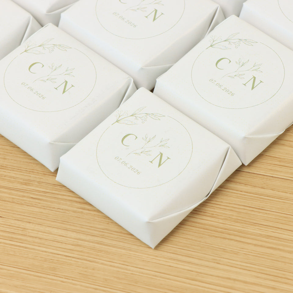 Wedding favors nature theme design premium loose chocolate