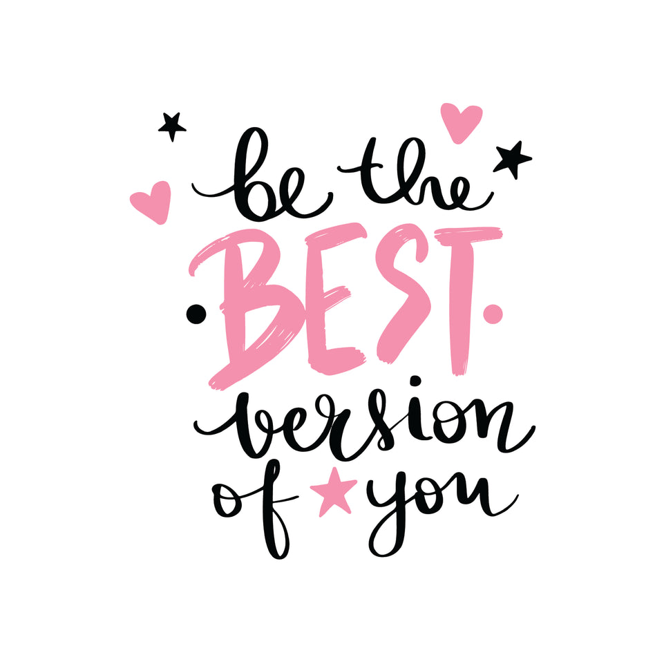 Be the best version of you greeting card