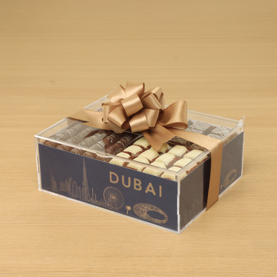 DUBAI design premium chocolate gift acrylic box