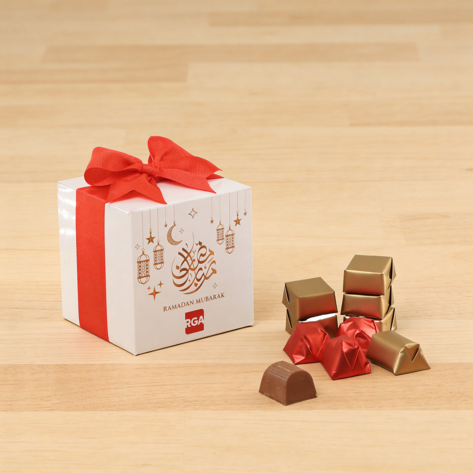 Set of 20 Ramadan corporate chocolate soft box