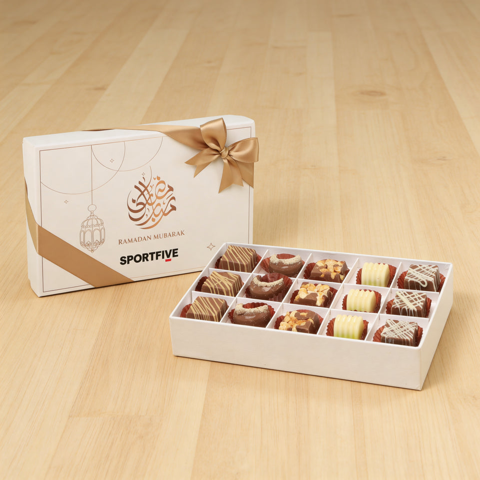 Set of 4 Corporate customized premium chocolate 15P hard box