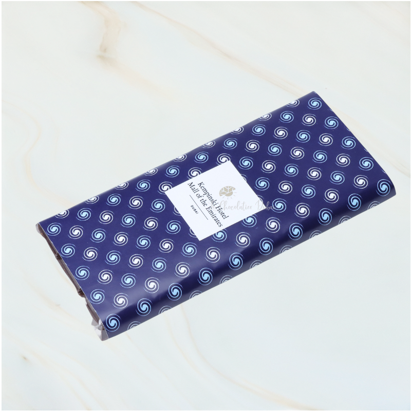 Set of 10 corporate branded plain milk loose chocolate bar