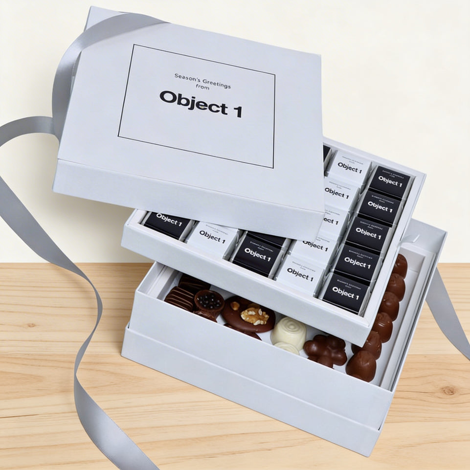 Corporate customized premium chocolate hard box