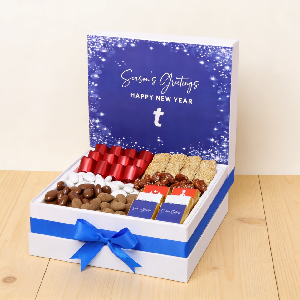 Corporate customized premium chocolate & sweets large hamper