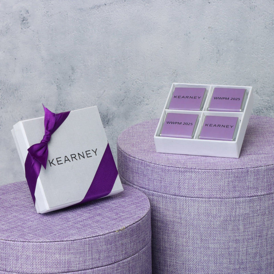 Set of 15 Corporate branded 4P hard box giveaway