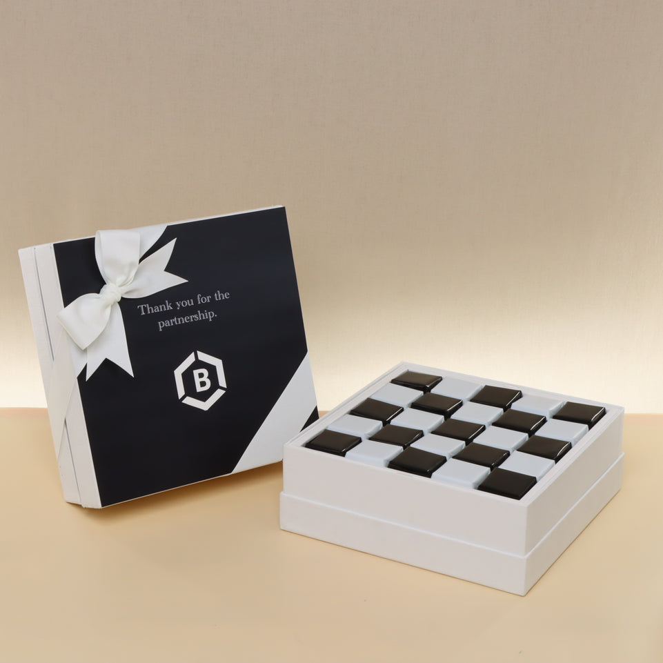 Set of 2 Corporate customized chocolate hard box