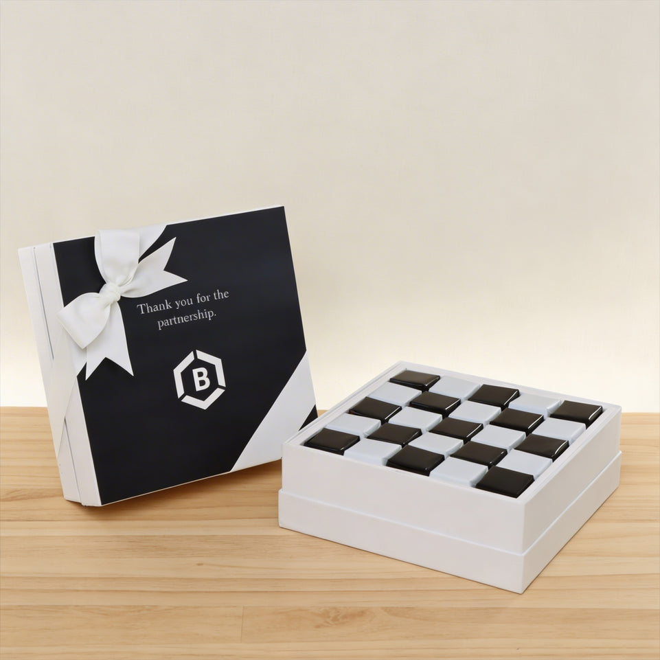 Set of 2 Corporate customized chocolate hard box