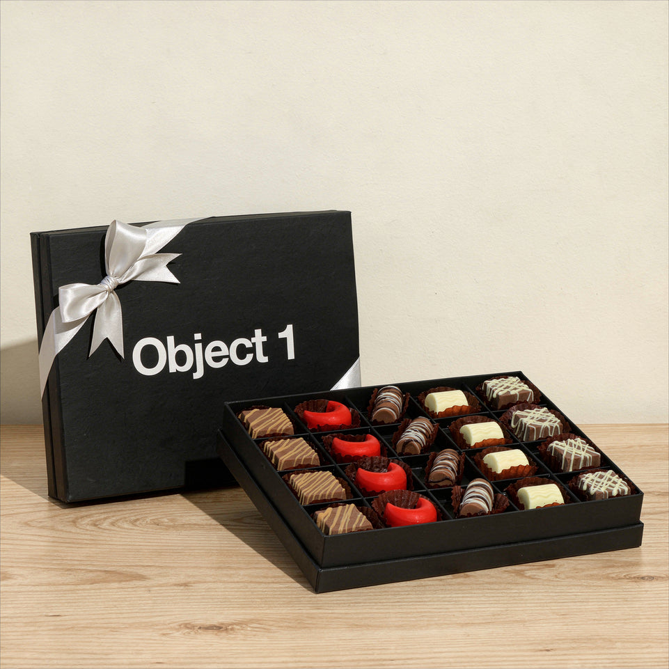 Set of 3 Corporate customized premium chocolate 20P hard box