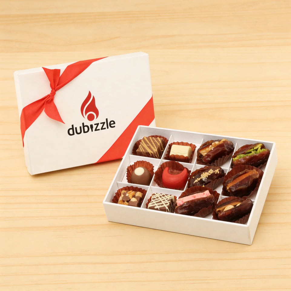 Set of 5 Corporate customized premium chocolate 12P hard box