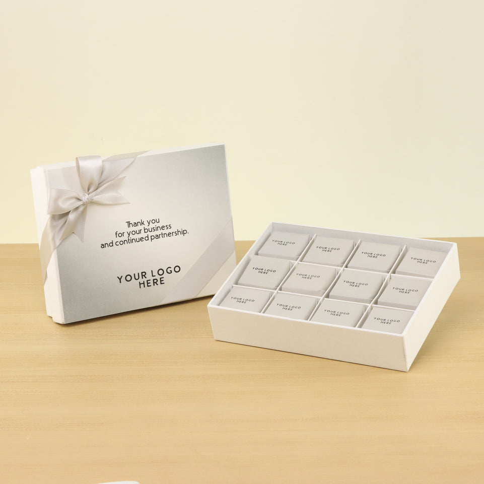 Set of 5 Corporate customized premium chocolate 12P hard box