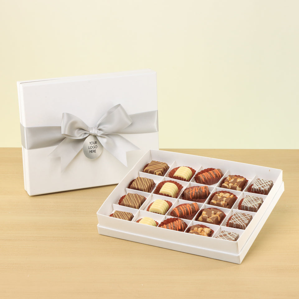 Set of 3 corporate customized premium chocolate 20P hard box