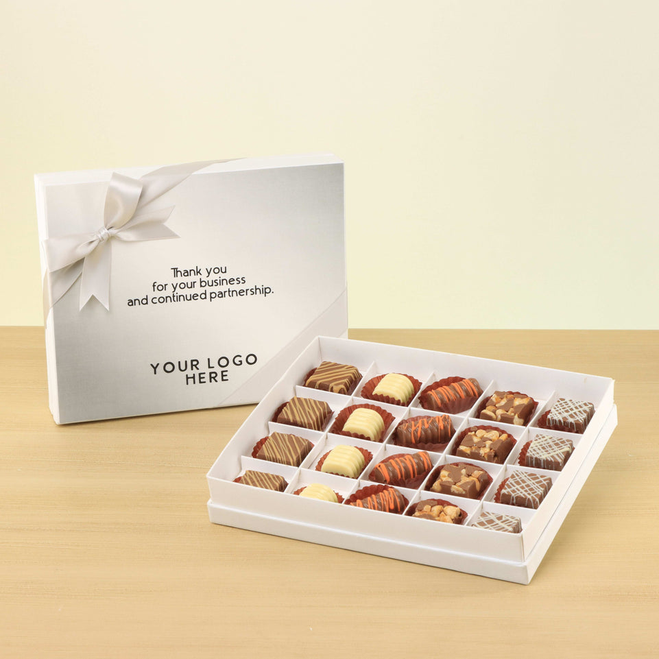 Set of 3 corporate customized premium chocolate 20P hard box