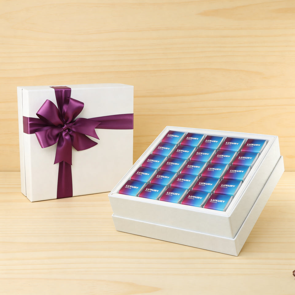 Set of 2 Corporate customized premium chocolate hard box