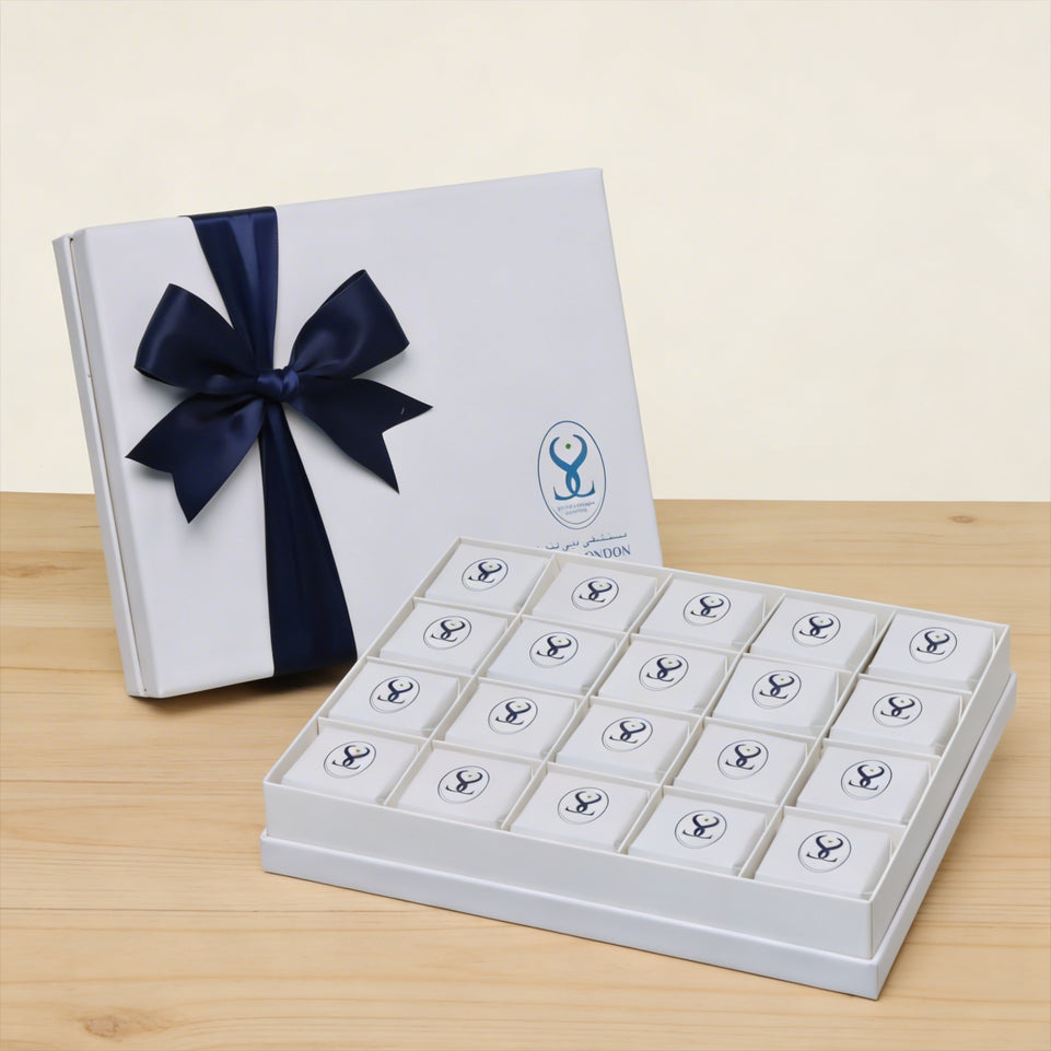 Corporate branded chocolate printed hard box