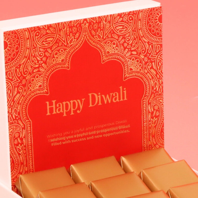 Happy Diwali Festive designed premium chocolate small hamper