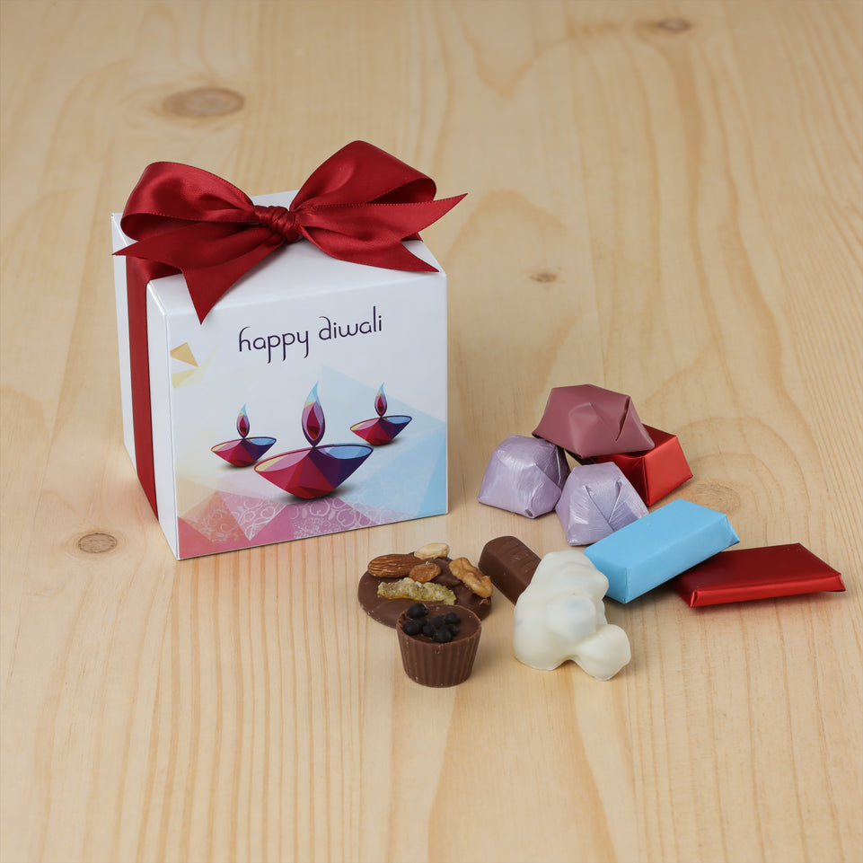 Set of 10 Diwali designed premium chocolate soft box