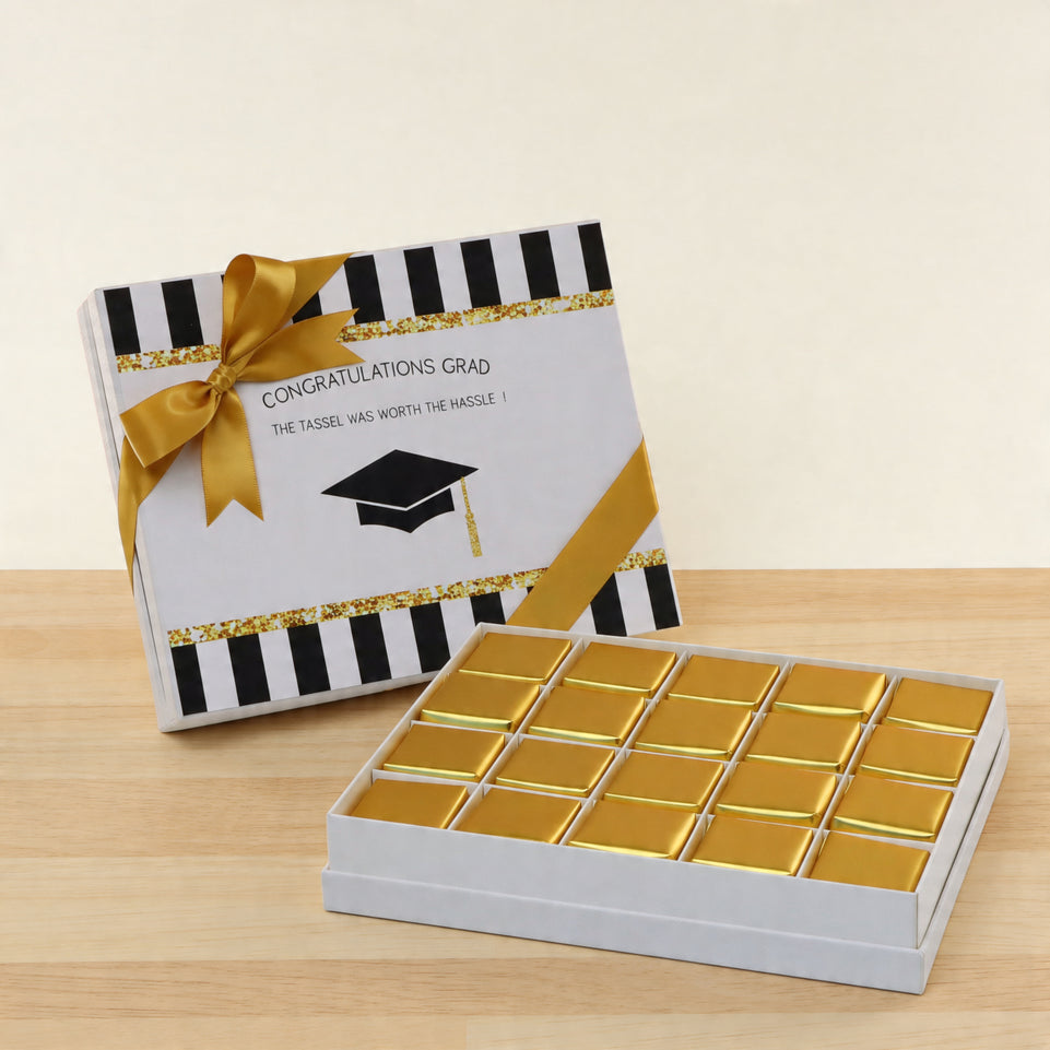 Graduation designed 20P premium chocolate hard box