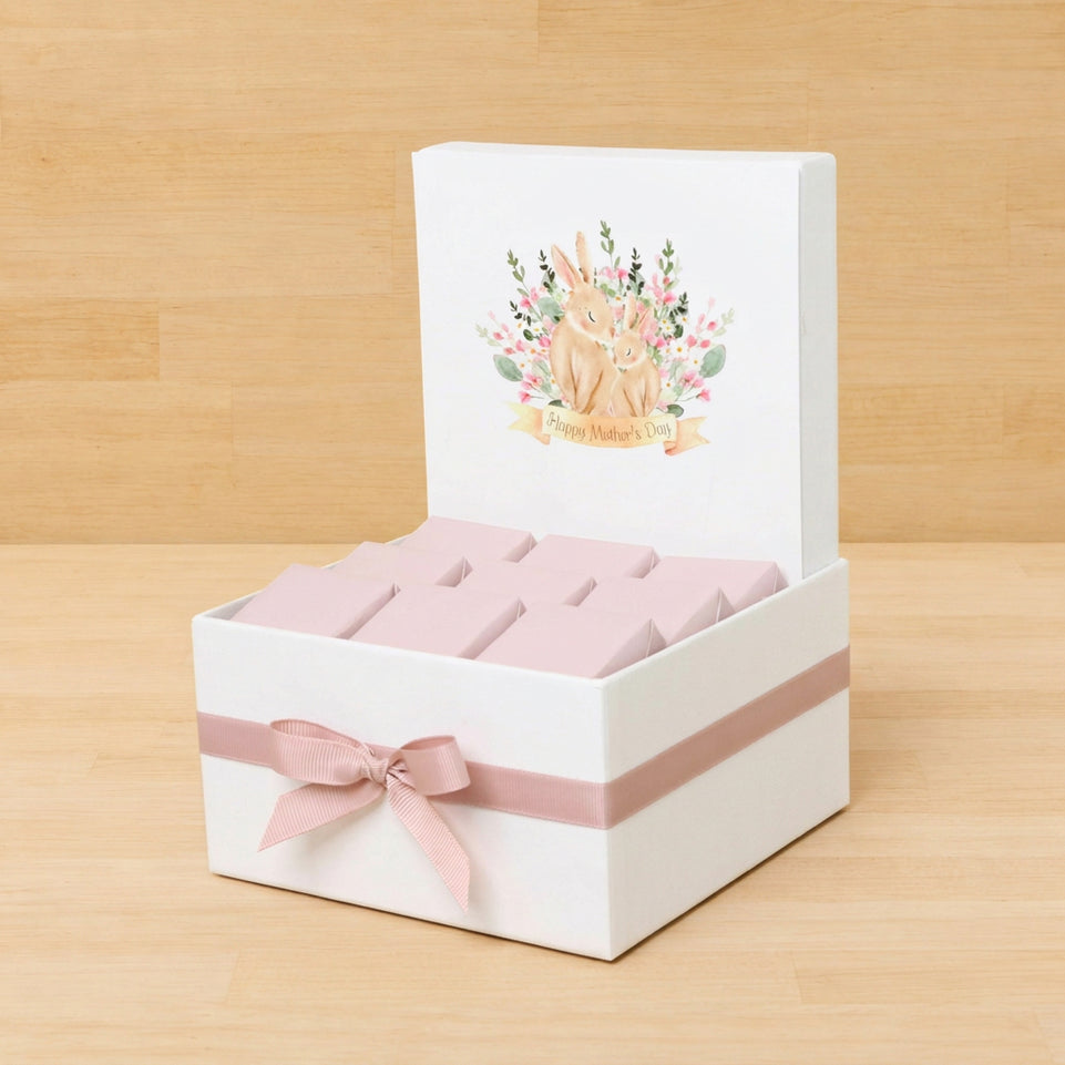 Mother's day rabbit designed chocolate small hamper