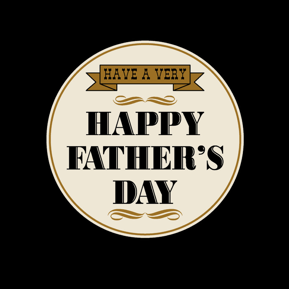 Have a very happy father's day vintage greeting card