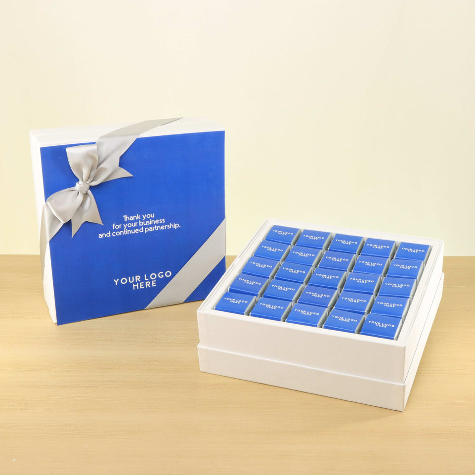 Set of 2 corporate customized premium chocolate hard box
