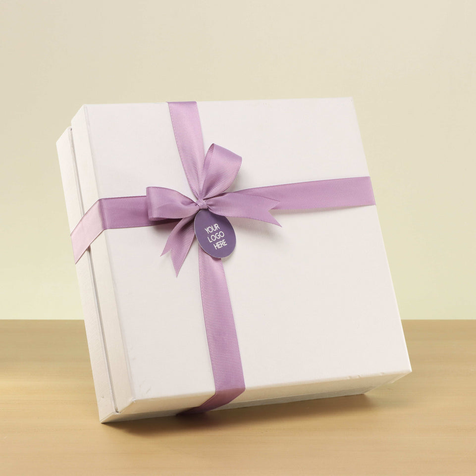 Corporate customized premium chocolate 2-layer hard box