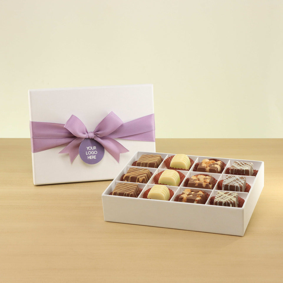 Set of 5 corporate customized premium chocolate 12P hard box