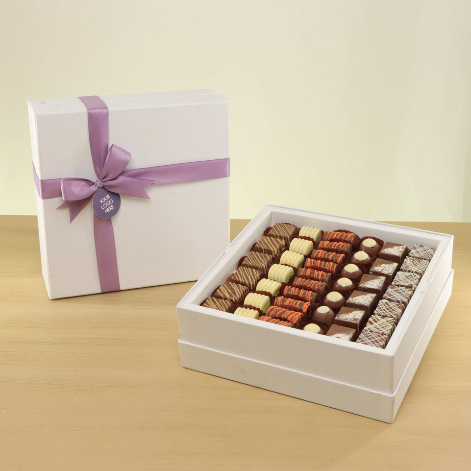 Set of 2 corporate customized premium chocolate hard box