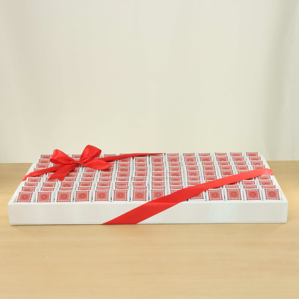 Corporate customized premium chocolate large leather tray